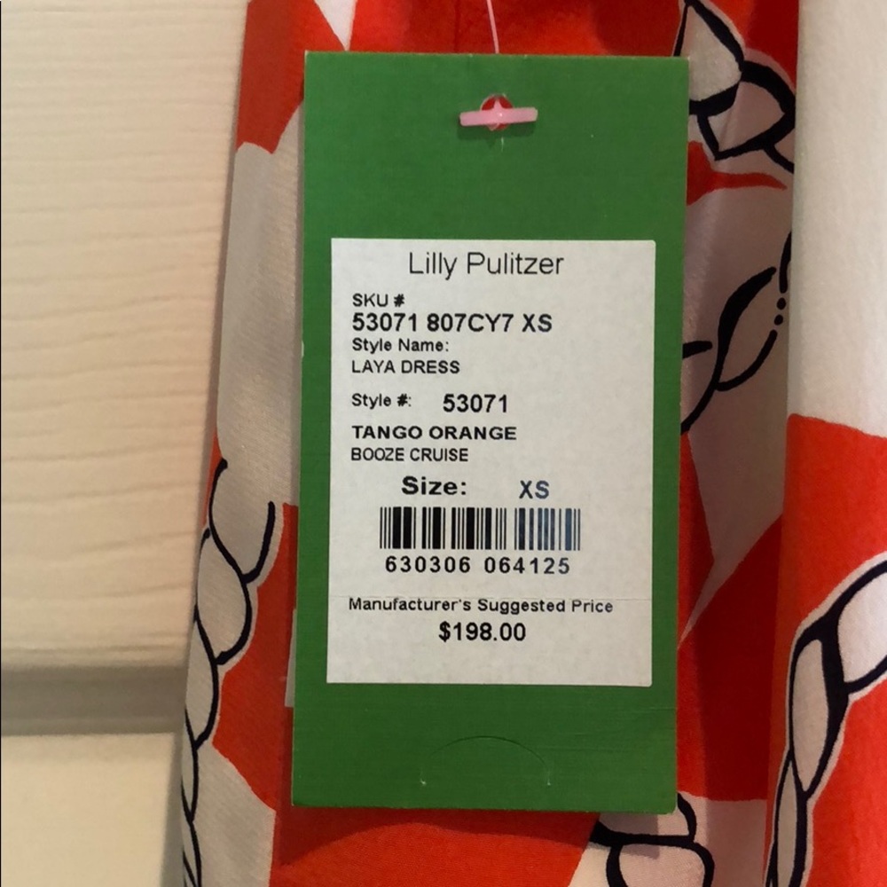 NWT. Lilly Pulitzer Laya dress. Size XS. - Picture 4 of 4